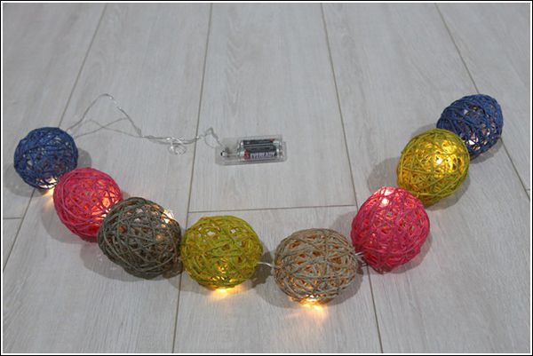 藤球燈串DIY (2)